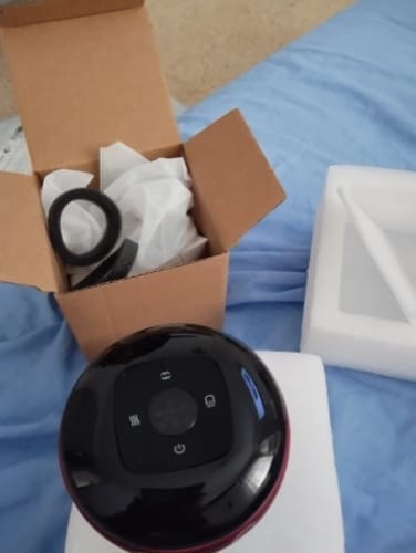 Cliente usando la ventosa eléctrica