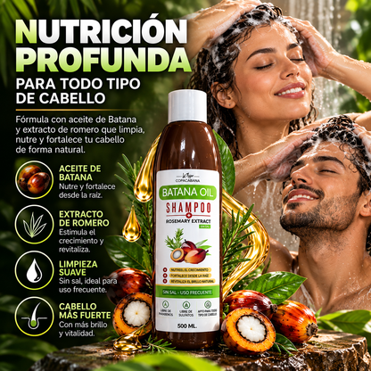 Shampoo Batana Crecimiento Cabello