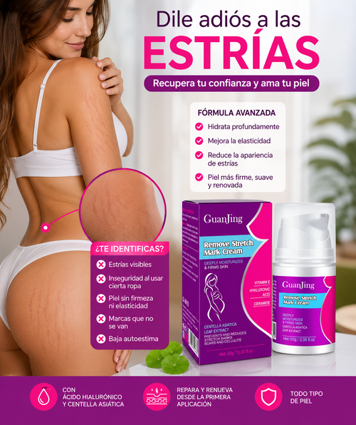 Crema Anti Estrías Reparadora Hidratante