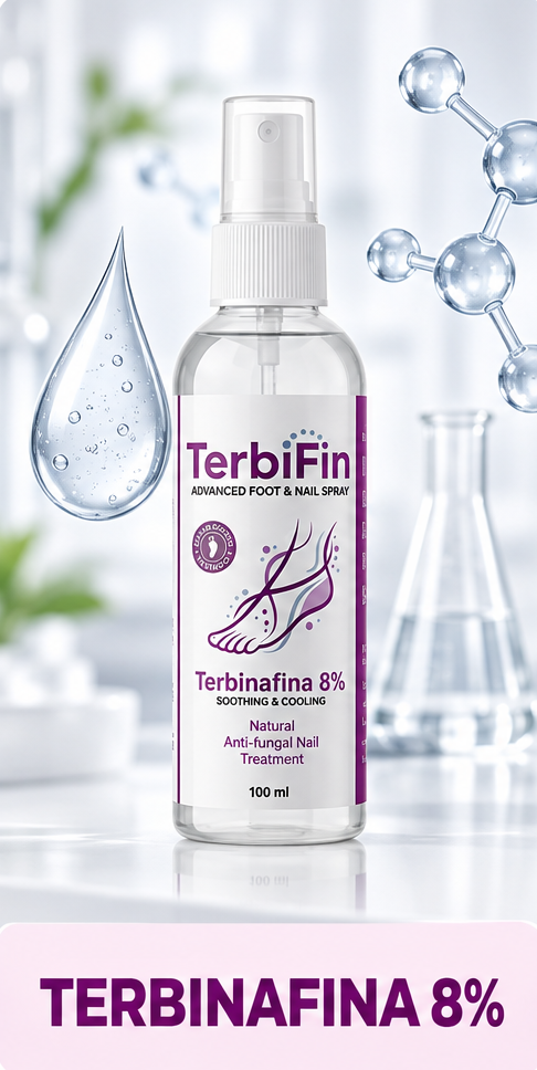 TerbiFin Spray con Terbinafina 8%