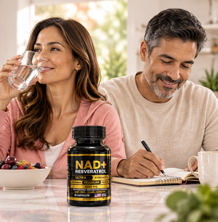 NAD+ Resveratrol, bienestar diario