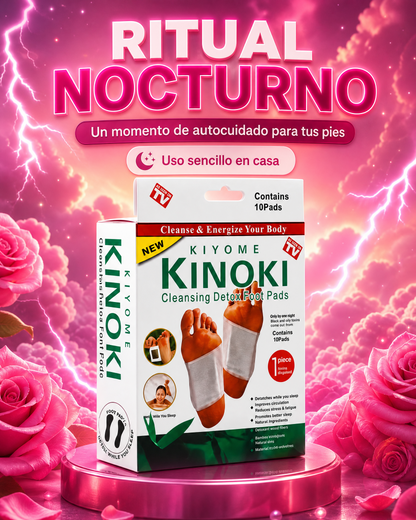 Parches Kinokis para pie