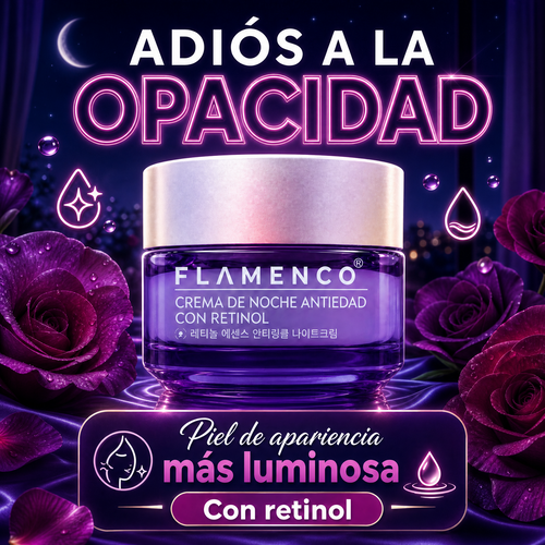 Crema de Noche Antiedad con Retinol