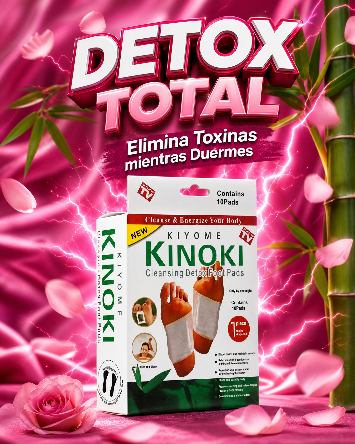 Parches Kinokis para pie