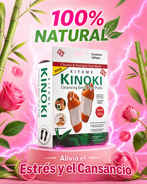 Parches Kinokis para pie