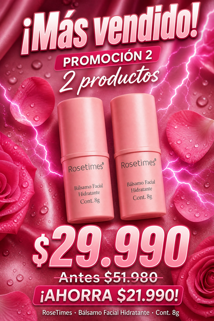 Bálsamo Facial Hidratante Antiarrugas