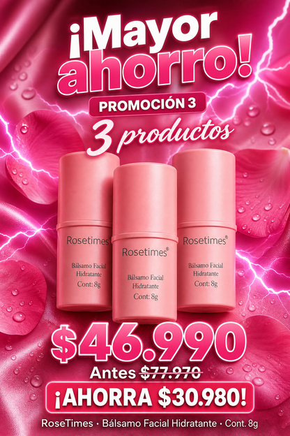Bálsamo Facial Hidratante Antiarrugas